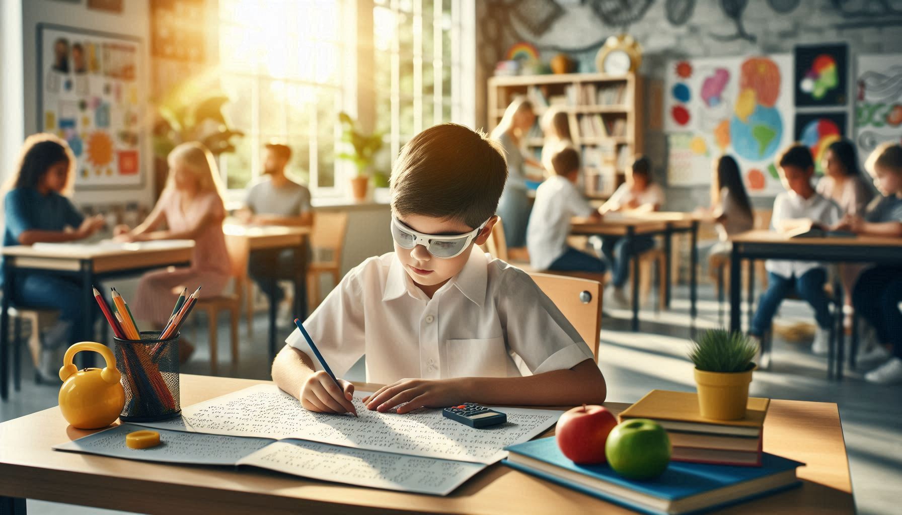 Deficiência Visual na Escola: Práticas Pedagógicas para Inclusão